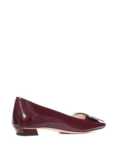 Roger Vivier Women Belle Vivier Patent Leather Ballets