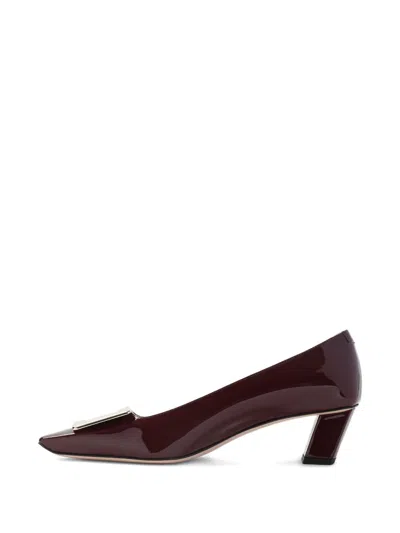 Roger Vivier Women Belle Vivier Patent Leather Pumps