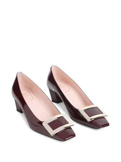 Roger Vivier Women Belle Vivier Patent Leather Pumps