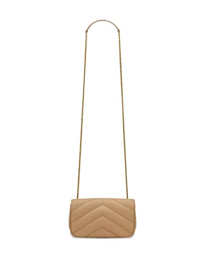 Saint Laurent Women Loulou Mini Leather Shoulder Bag
