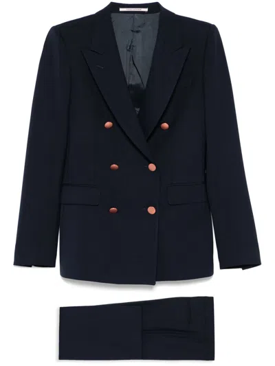 Tagliatore Women Wool Blend Double-breasted Suit