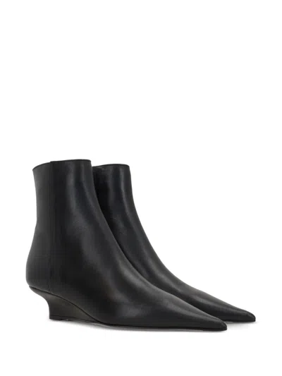 Totême Toteme Women Leather Heel Boots