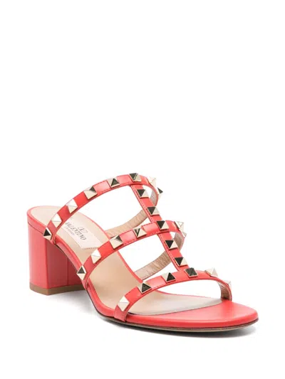 Valentino Garavani Women Rockstud Leather Sandals