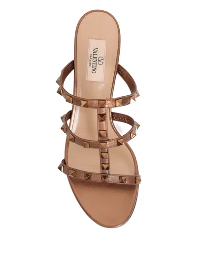 Valentino Garavani Women Rockstud Leather Sandals