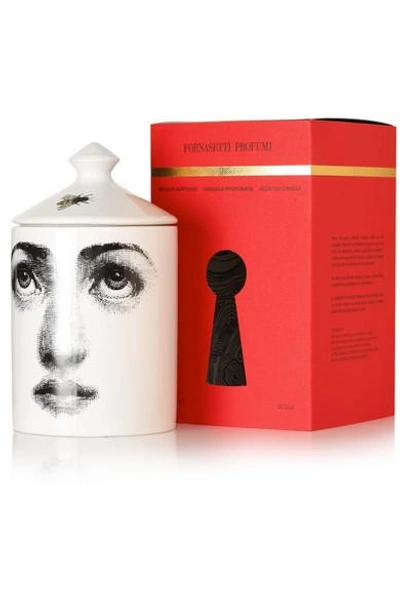 Shop Fornasetti L'ape Scented Candle, 300g - White