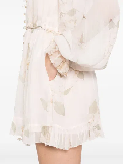 Zimmermann Women Printed Short Playsuit