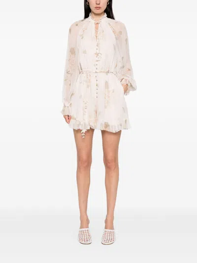 Zimmermann Women Printed Short Playsuit