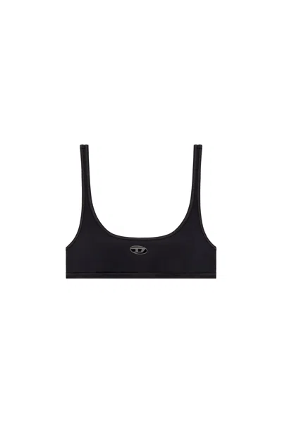 Diesel Sports Bra With Cut-out Logo