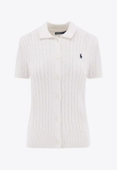 Polo Ralph Lauren Cotton Cardigan With Cable Knit