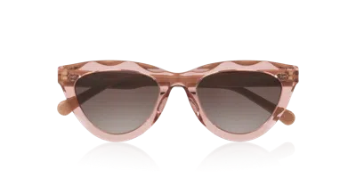Chloé Womens Red Ch0294s Cat Eye-frame Acetate Sunglasses