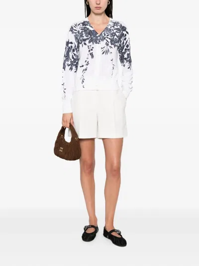 N°21 Floral-print Button Cardigan