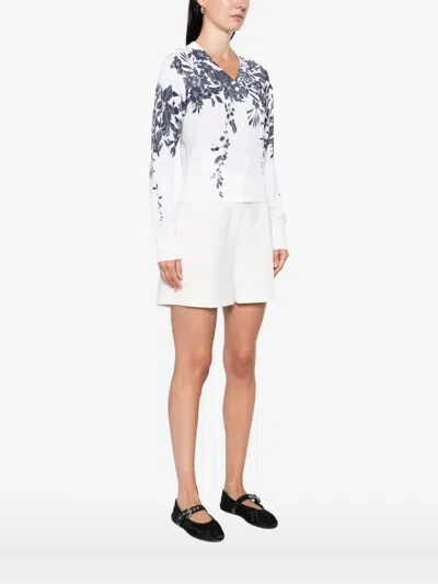 N°21 Floral-print Button Cardigan