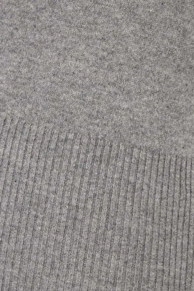 Thom Browne Grey Cashmere Sleeveless Sweater In Gray
