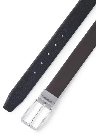 Hugo Boss Double-sided Belt With Pin Buckle