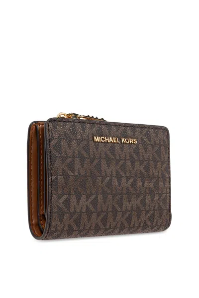 Michael Kors Canvas Empire Wallet Foldable Design