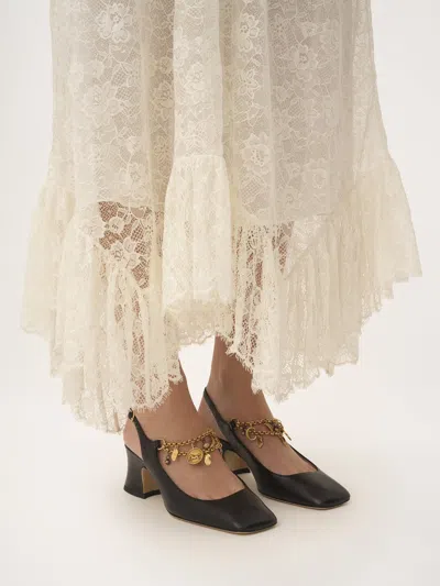 Chloé Charms High Heel Sandals