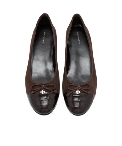 Tory Burch Round Toe Ballet Flats