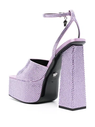 Versace Open-toe High-heeled Sandals