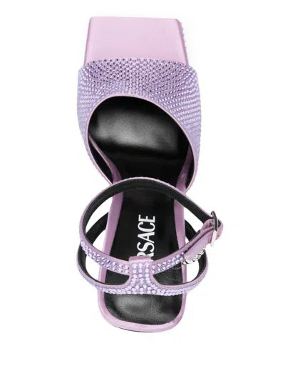 Versace Open-toe High-heeled Sandals