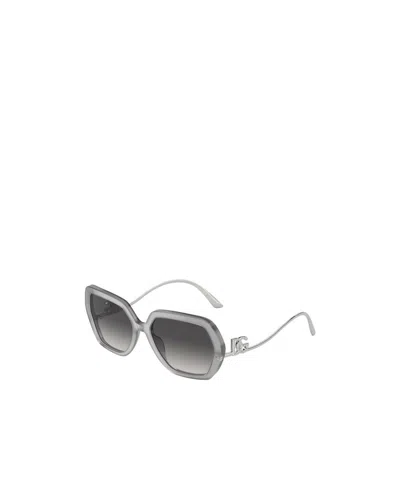 Dolce & Gabbana Dolce  Gabbana Eyewear Geometric Frame Sunglasses