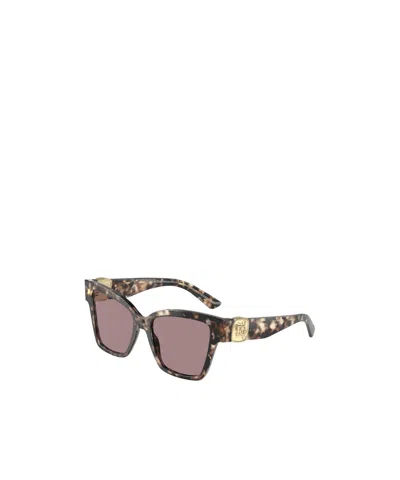 Dolce & Gabbana Dolce  Gabbana Eyewear Butterfly Frame Sunglasses