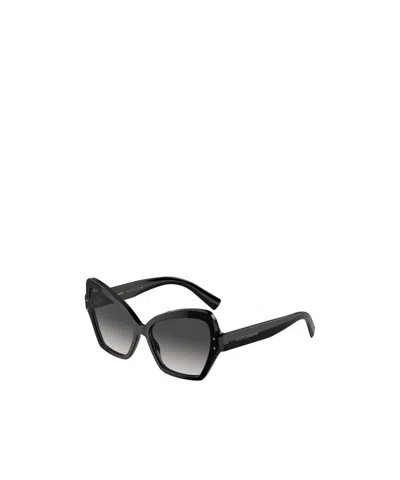 Dolce & Gabbana Dolce  Gabbana Eyewear Butterfly Frame Sunglasses