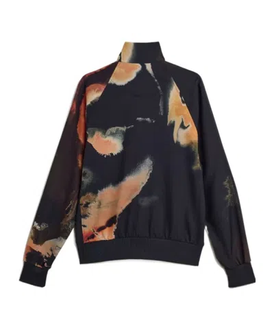 Y-3 Aop Track Top 3-stripes Sweatshirts Multicolor In Black