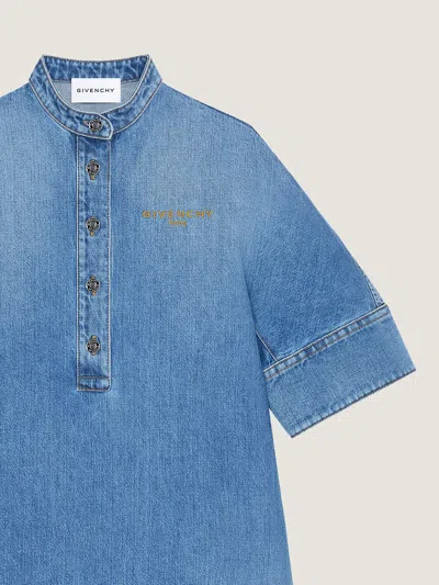 Givenchy Abito In Denim  Donna In Blue