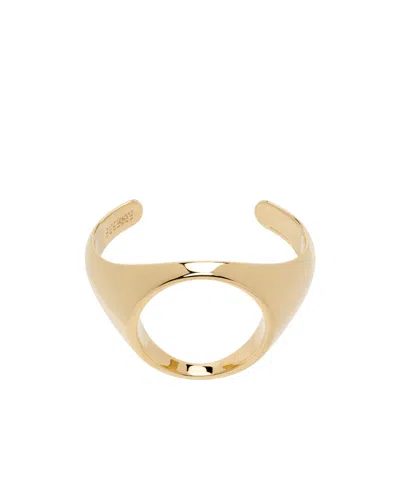 Mm6 Maison Margiela Cut-out Cuff Bracelet