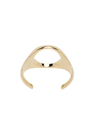 Mm6 Maison Margiela Cut-out Cuff Bracelet