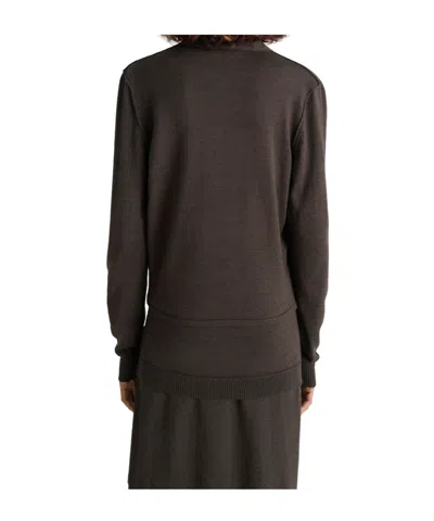 Lemaire Twisted Cardigan With Scarf