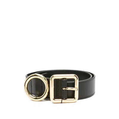 Jacquemus Le Ceinture Regalo Leather Belt In Black