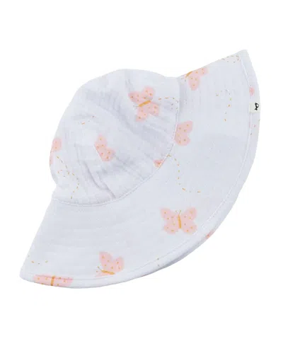 Oh Baby ! Girls' Mini Butterflies Sunhat - Baby In White