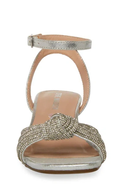 Steve Madden Kids' Jlucia Rhinestone Strappy Sandal