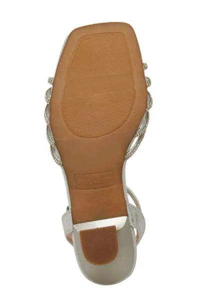 Steve Madden Kids' Jlucia Rhinestone Strappy Sandal