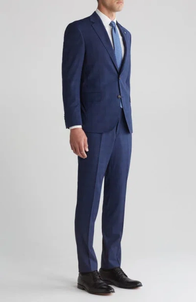 Ted Baker Jay Slim Fit Plaid Wool Suit