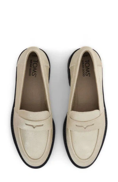 Toms Cara Platform Penny Loafer
