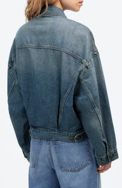 Madewell Crop Relaxed Denim Trucker Jacket