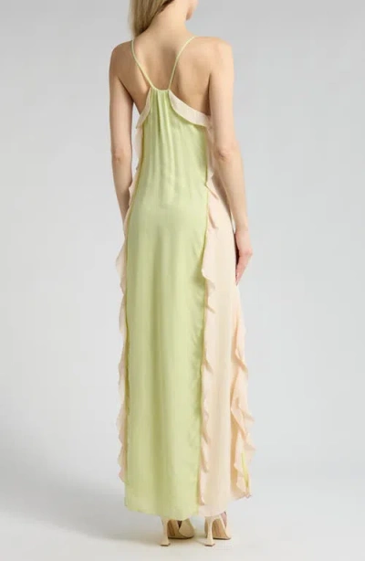 Simkhai Emily Ruffle Cami Maxi Dress