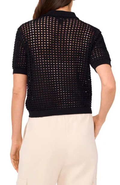 Halogen ® Openwork Short Sleeve Cardigan
