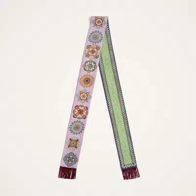 La Doublej Nucleus-print Scarf