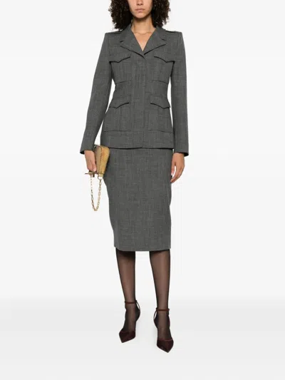 Alexander Mcqueen Wool Jacket