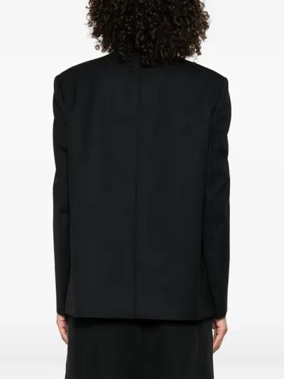 Kenzo Leather Jackets In Black