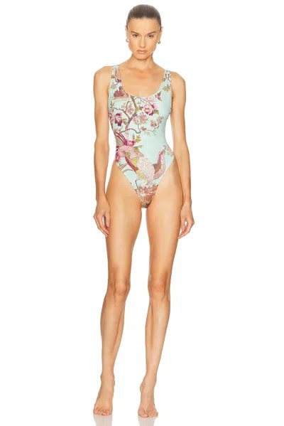 Skims X Cavalli Scoop Neck One Piece Swimsuit