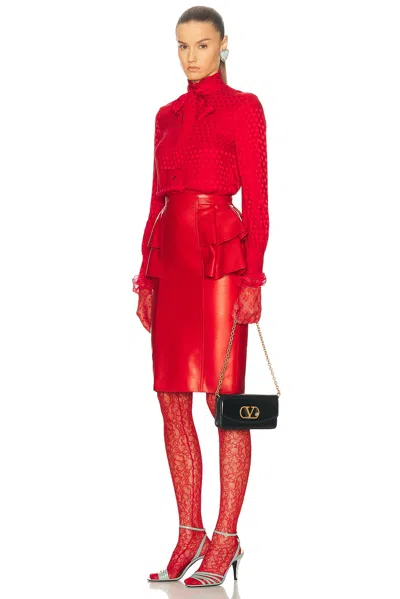 Valentino Vain Small Clutch In Black