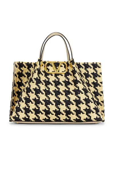 Valentino V Logo Signature Medium Tote Bag