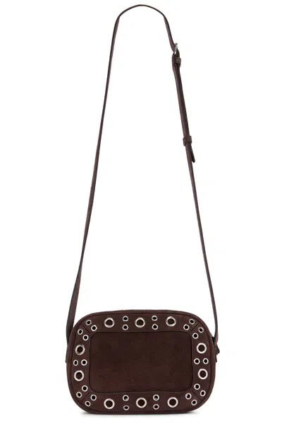 Valentino Garavani Nellcote Shoulder Bag In Brown