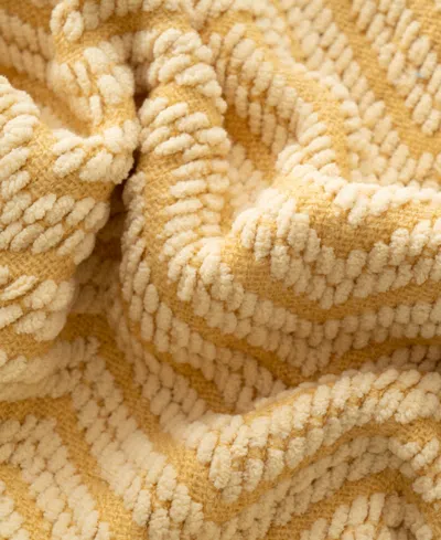 Battilo Herringbone Chenille Knit Throw, 60"x 80"
