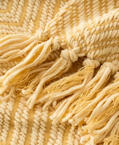 Battilo Herringbone Chenille Knit Throw, 60"x 80"
