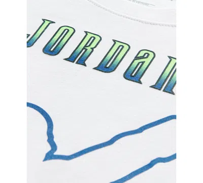 Jordan Big Boys Jumpman Global Graphic T-shirt In Blue